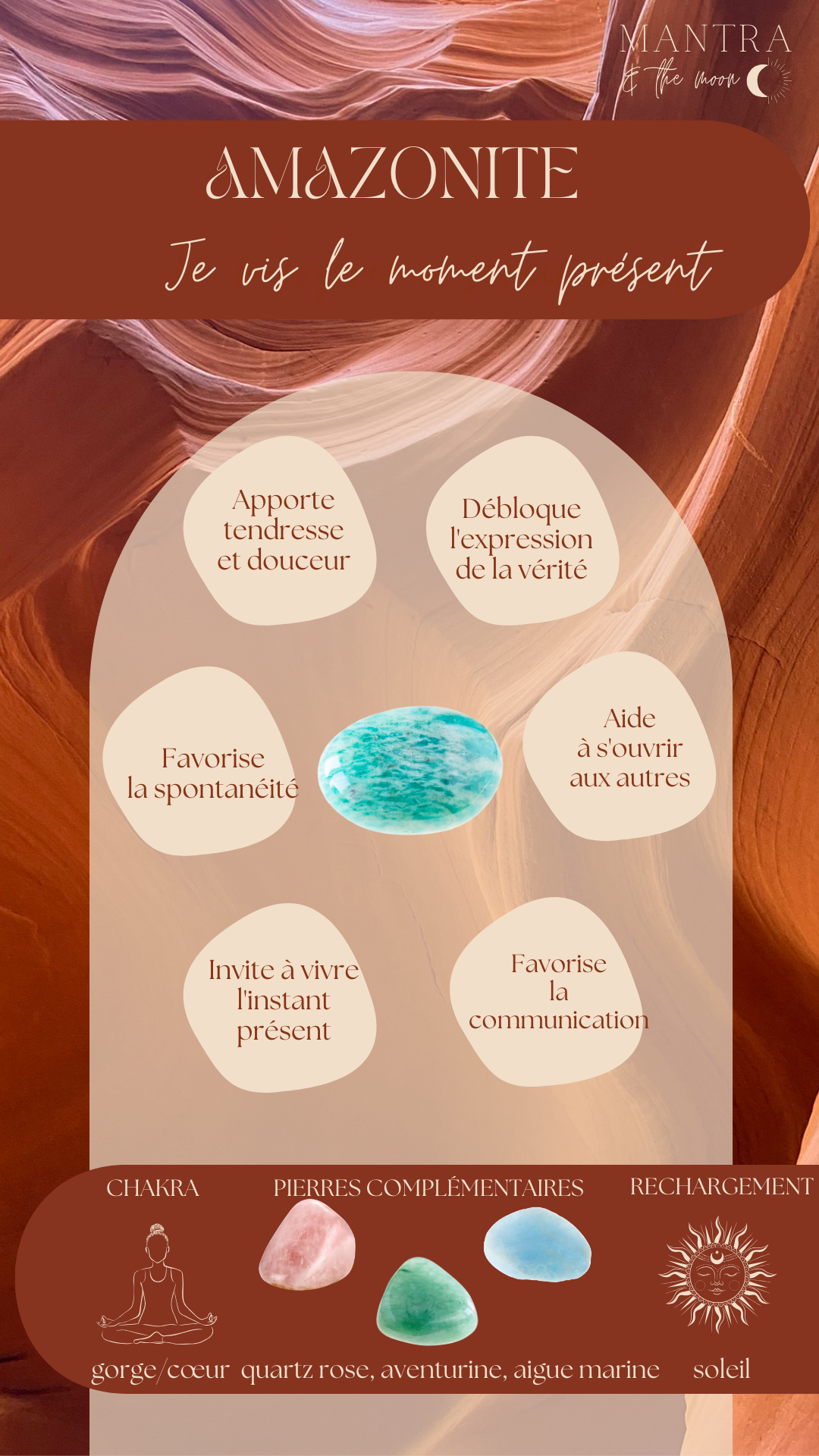 COLLIER TRUE LOVE AMAZONITE