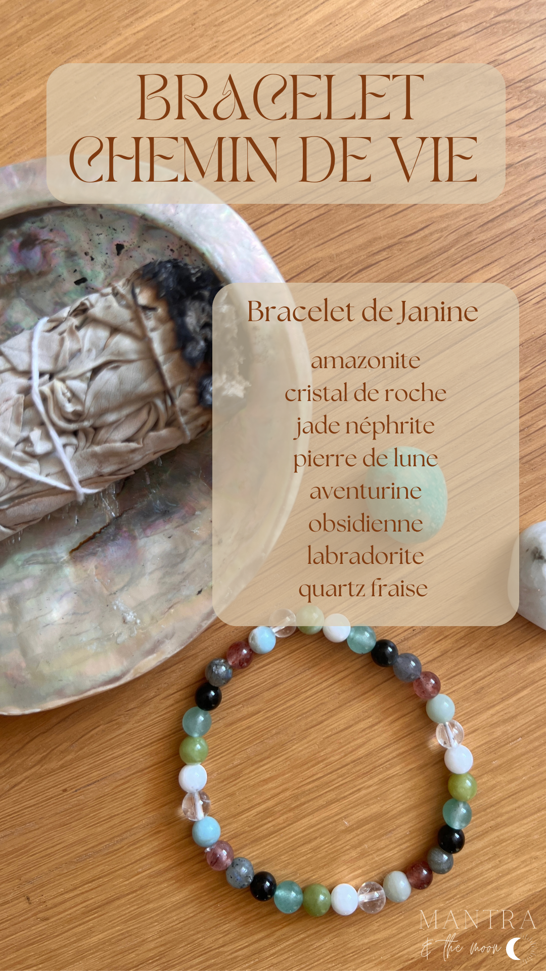 BRACELET CHEMIN DE VIE FEMME