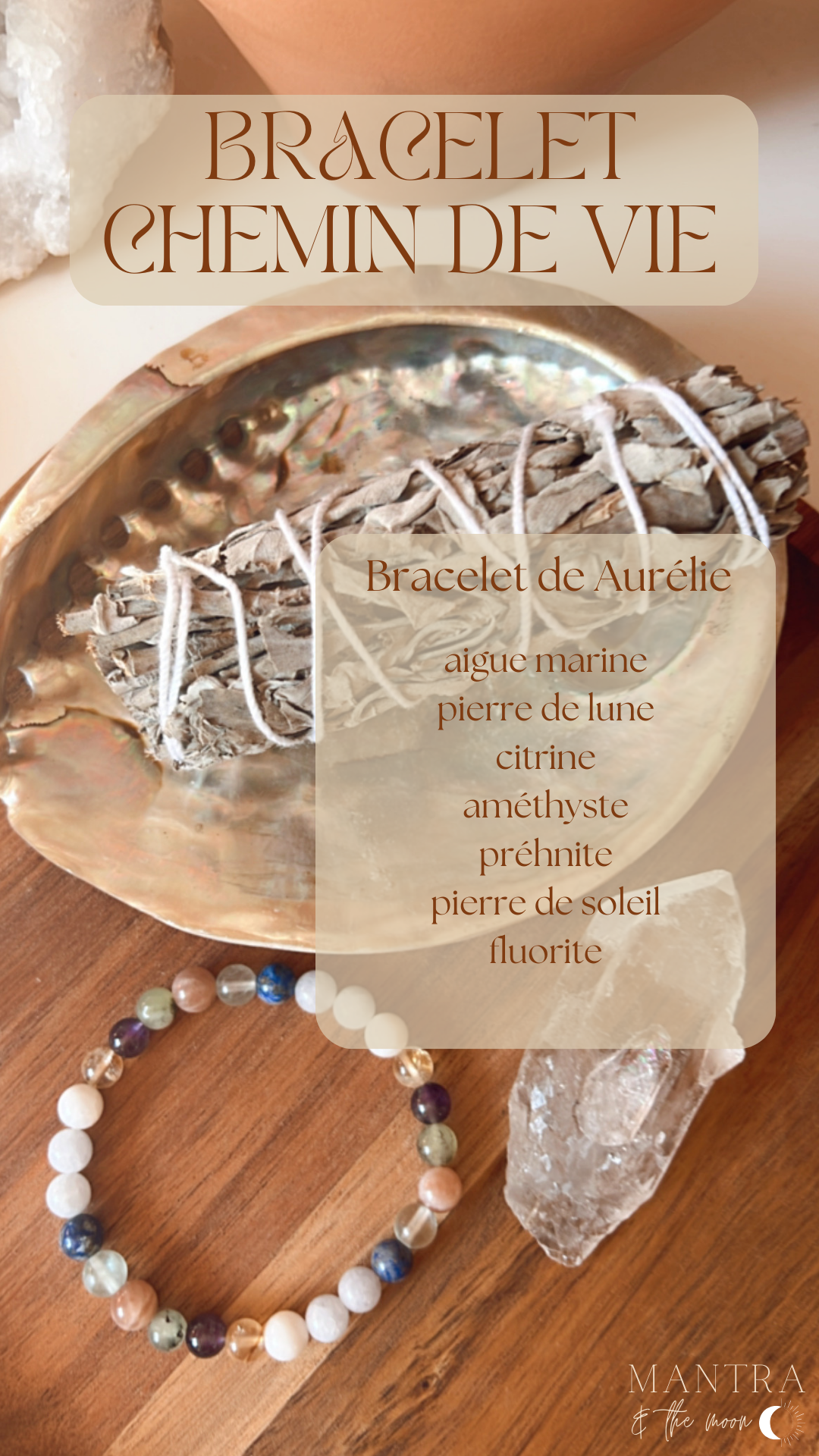 BRACELET CHEMIN DE VIE FEMME