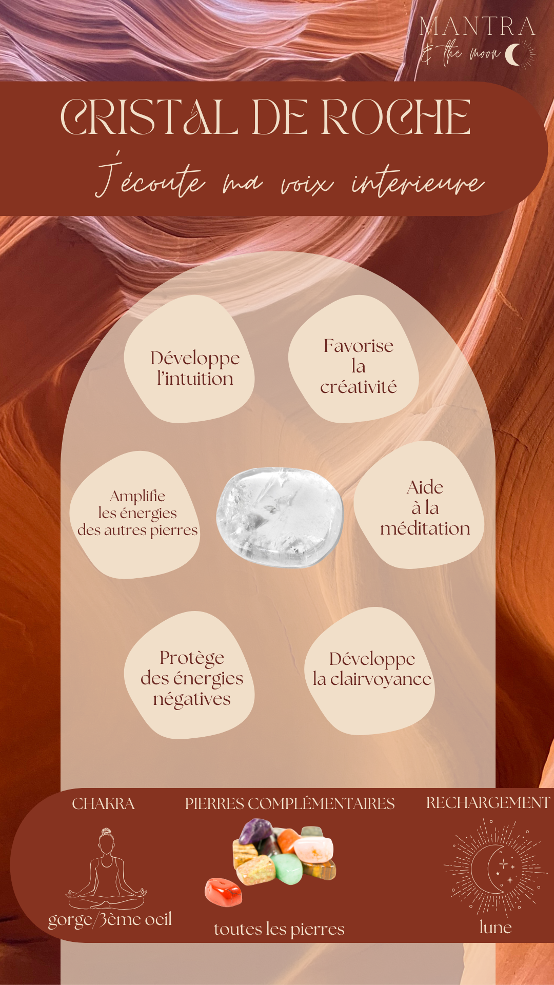 SAUTOIR CRISTAL DE ROCHE