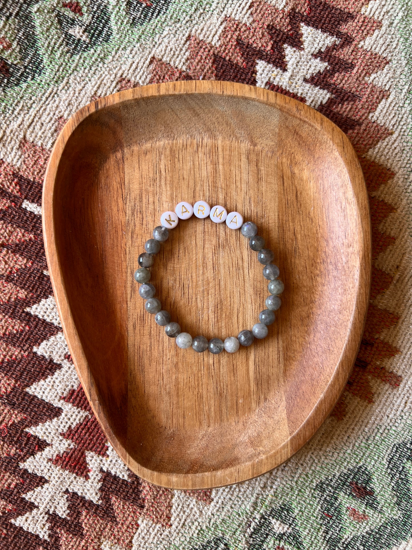 BRACELET EN LABRADORITE À PERSONNALISER