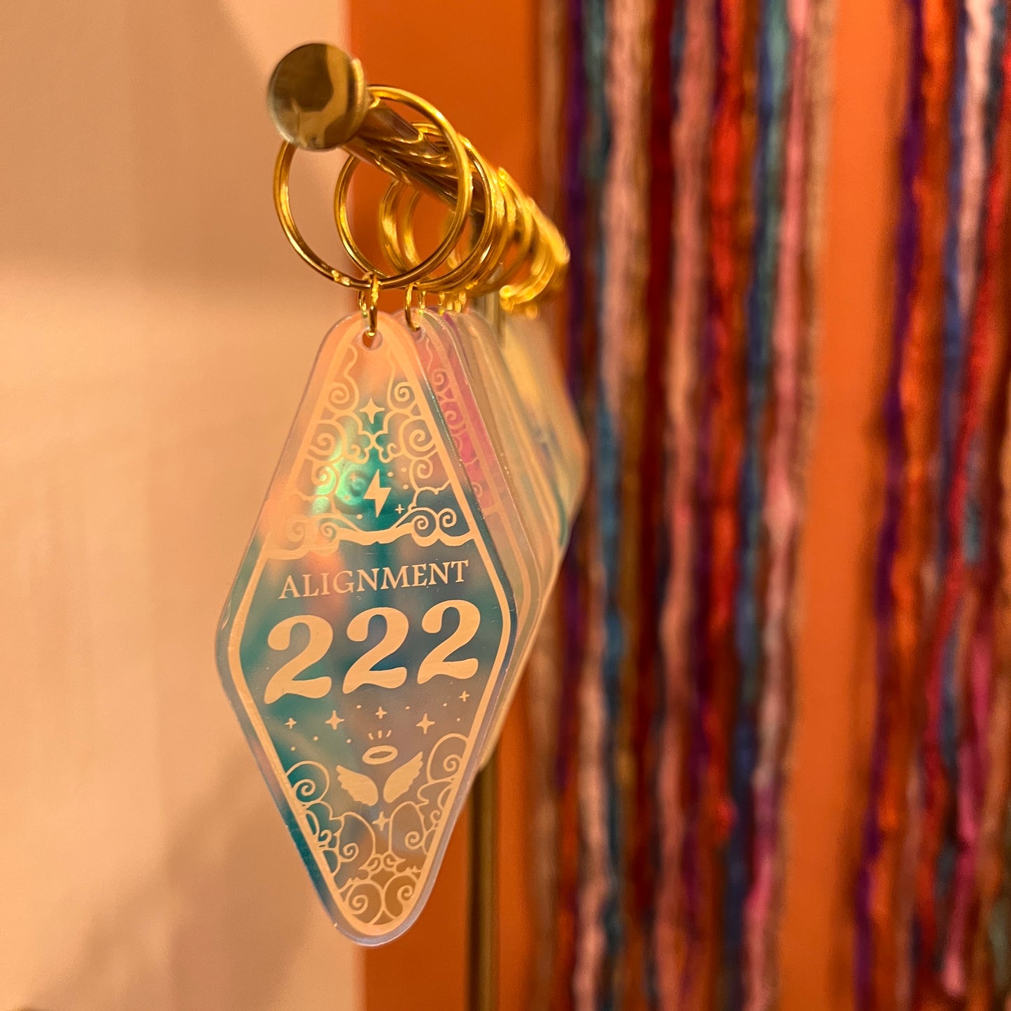PORTE-CLEF COSMIC 222ALIGNMENT